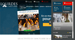 Desktop Screenshot of lourdes-france.org